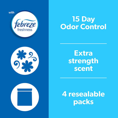 Fresh Step Extreme Clumping Cat Litter with Febreze Freshness, 42 lb