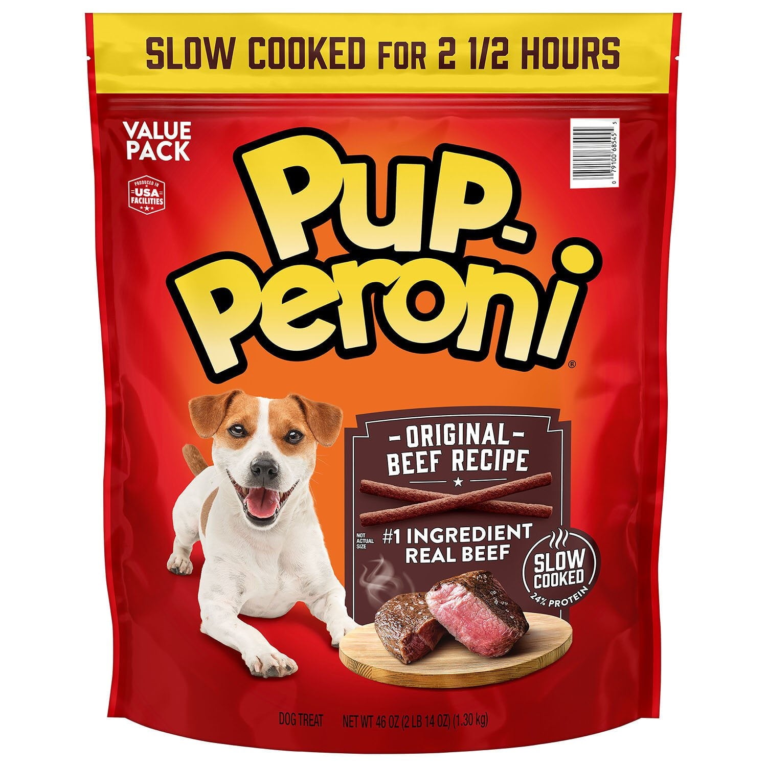 Pup-Peroni Dog Snacks Original Beef Flavor 46 oz