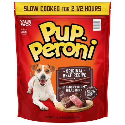 Pup-Peroni Dog Snacks Original Beef Flavor 46 oz