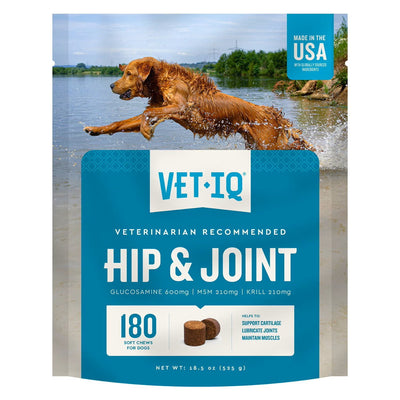 VETIQ Maximum Strength Hip Joint Soft Dog Chews Chicken 180 ct