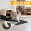 Cat Litter Mat Double Layer Waterproof Urine Proof Trapping Black Mat 1 Pack (24x15 Inch (Pack of 1)