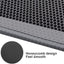 Cat Litter Mat Double Layer Waterproof Urine Proof Trapping Black Mat 1 Pack (24x15 Inch (Pack of 1)
