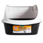 Arm & Hammer Rimmed Cat Litter Box with High Sides and Microban, Made in USA