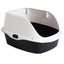 Arm & Hammer Rimmed Cat Litter Box with High Sides and Microban, Made in USA