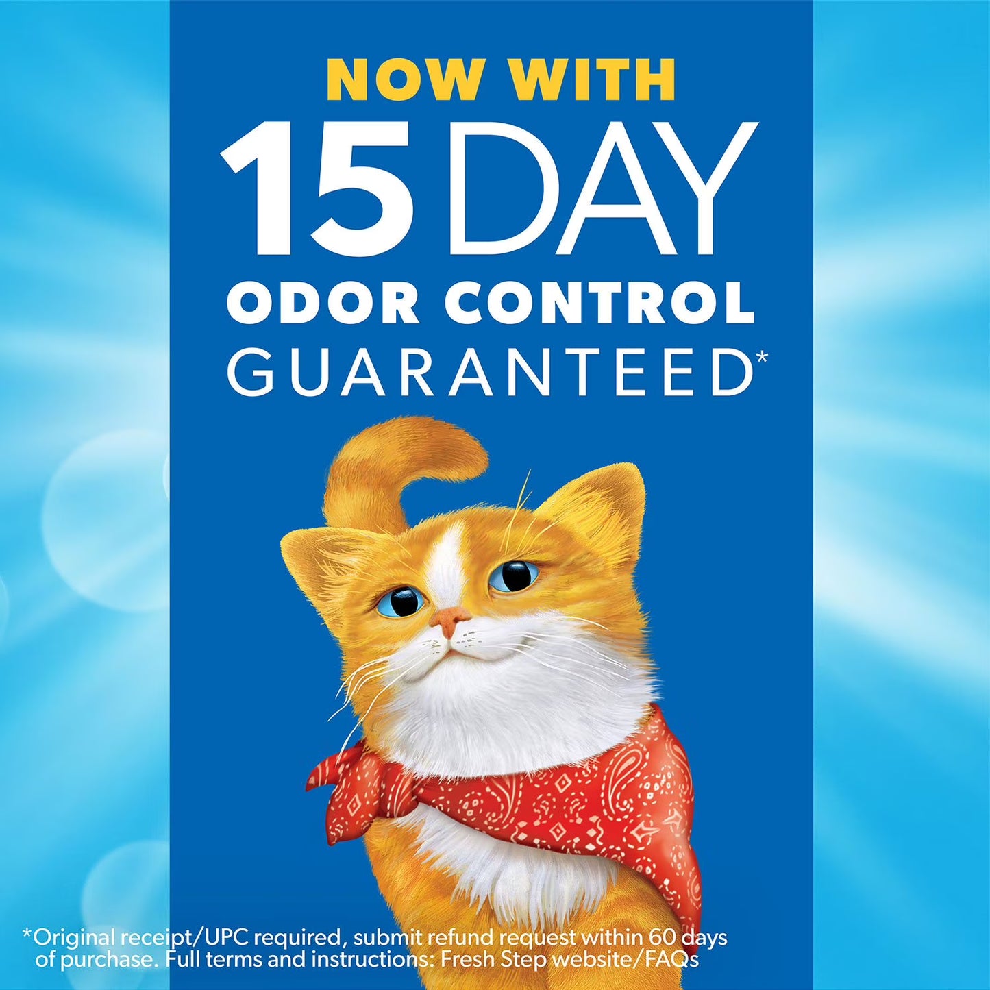 Fresh Step Extreme Clumping Cat Litter with Febreze Freshness, 42 lb