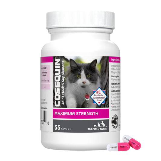 Nutramax Cosequin Joint Health Supplement for Cats, 55 Capsules