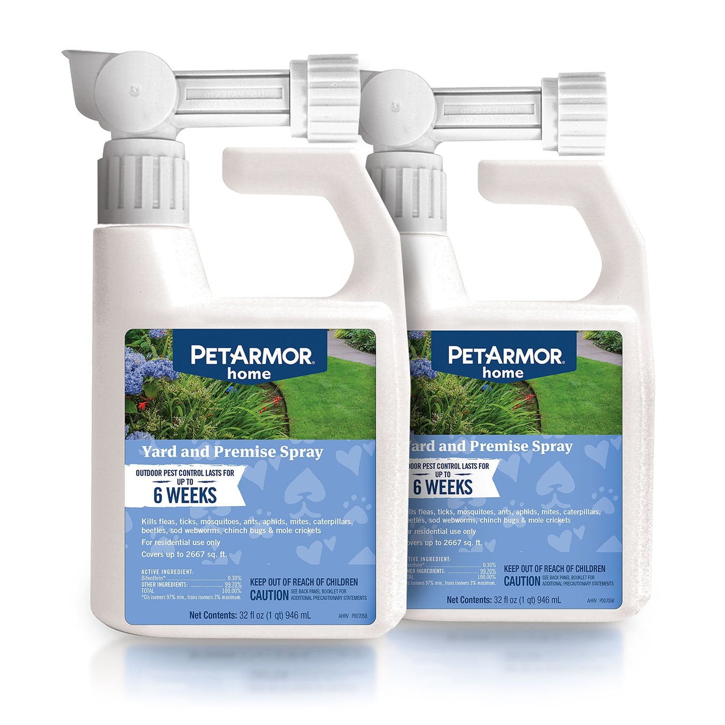 PetArmor Home Flea Tick Yard and Premise Spray Bundle 32 fl oz 2 pk