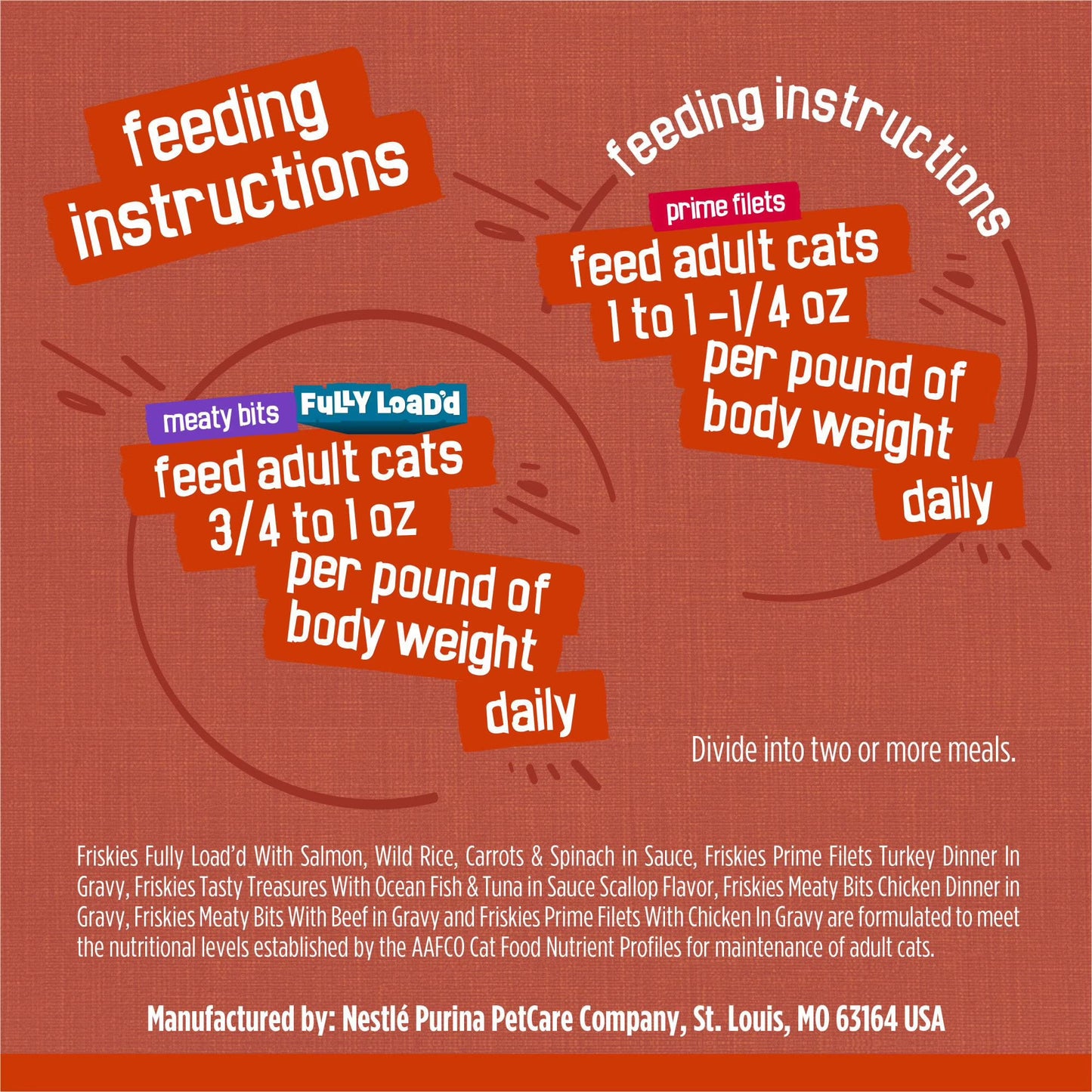Purina Friskies Wet Cat Food Gravy Variety Pack Meaty Bits, & Prime Filets, 60 ct., 5.5 oz. Cans