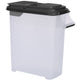 Food Storage and Dispenser, Black, 32 qt.