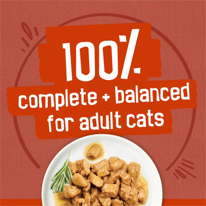 Purina Friskies Wet Cat Food Gravy Variety Pack Meaty Bits, & Prime Filets, 60 ct., 5.5 oz. Cans