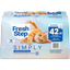 Fresh Step Simply Unscented Multi-Cat Clumping Cat Litter, 42 lb