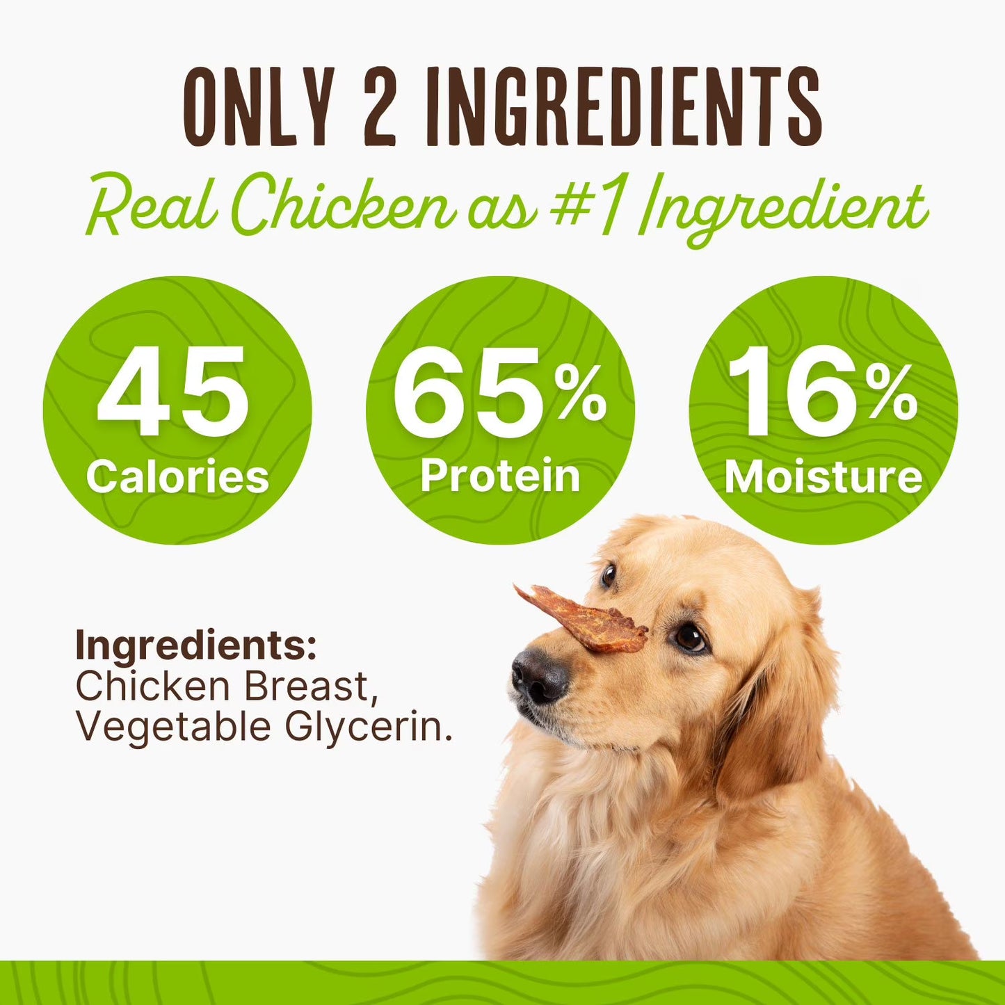 Waggin Train Chicken Jerky Dog Treats, 36 oz